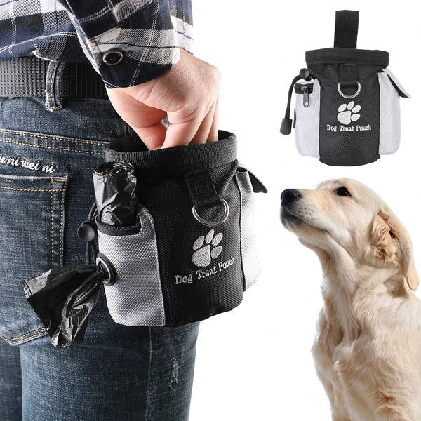 TRENDMOPS SMARTYBAG - Tragbare Hundeleckerli-Tasche: Outdoor-Trainings- und Futterbeutel