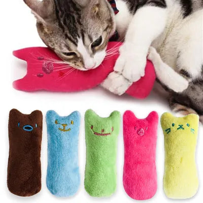 TRENDMOPS CATMINTY - Katzenspielzeug aus Plüsch mit Katzenminze