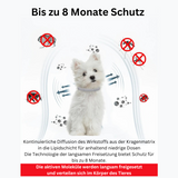 Halsband Zecken Flöhe Hunde Katzen TRENDMOPS CLEVIAPROTECT - Trendmops