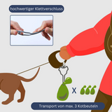 Halterung  Hundekotbeutel handfrei TRENDMOPS CLEVERPOOP - Trendmops