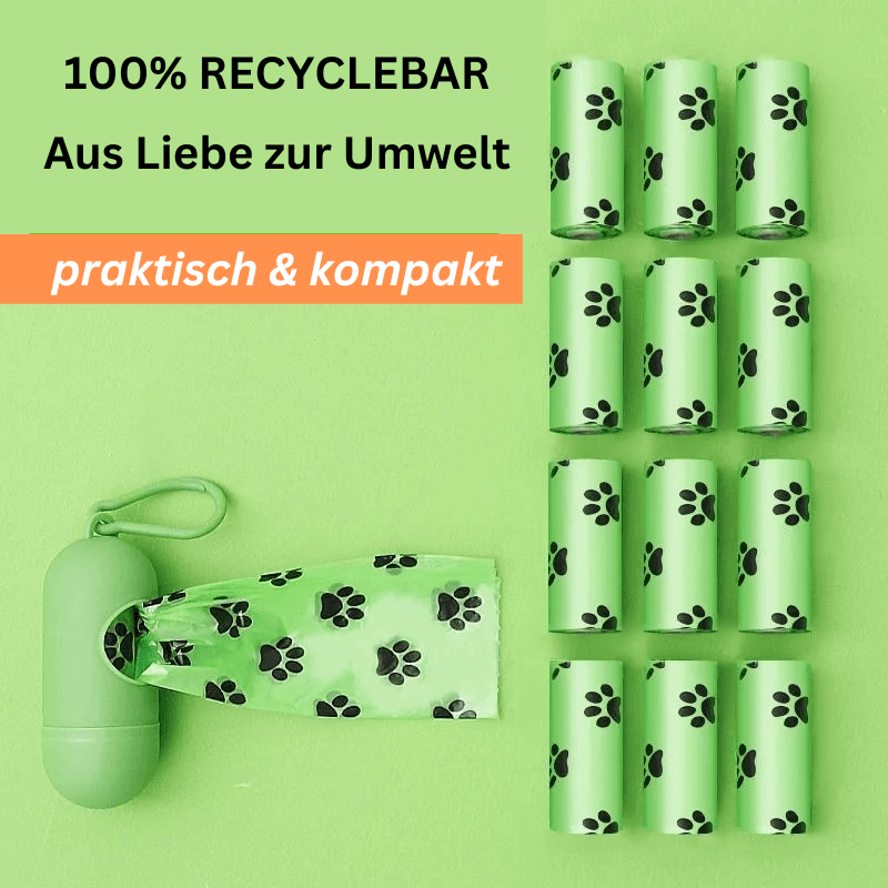 Kotbeutel Hund mit Spender nachhaltig TRENDMOPS ECOPOOP - Trendmops