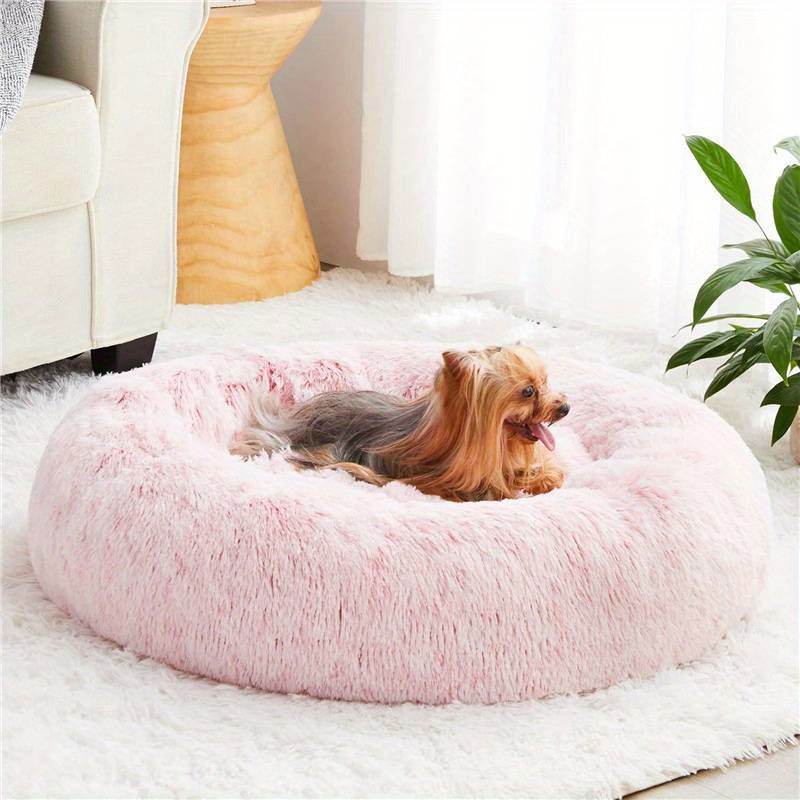 Hundebett Donut rund kuschelig Plüsch TRENDMOPS COSYDONUT - Trendmops