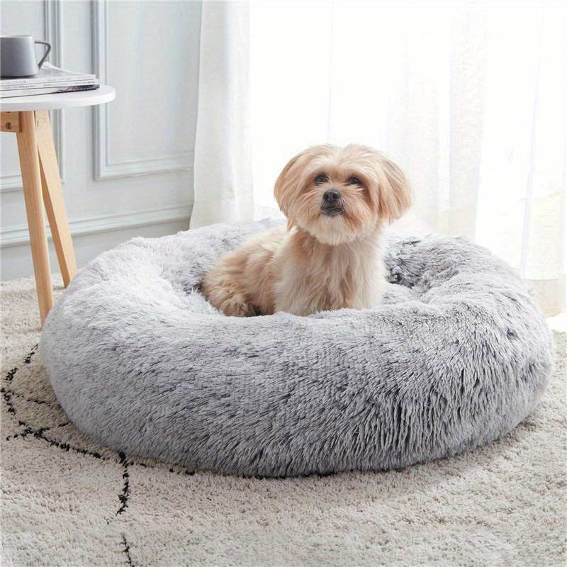 Hundebett Donut rund kuschelig Plüsch TRENDMOPS COSYDONUT - Trendmops