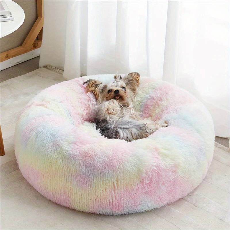 Hundebett Donut rund kuschelig Plüsch TRENDMOPS COSYDONUT - Trendmops