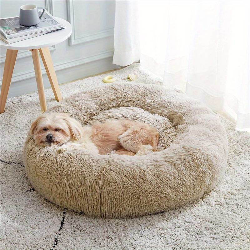 Hundebett Donut rund kuschelig Plüsch TRENDMOPS COSYDONUT - Trendmops