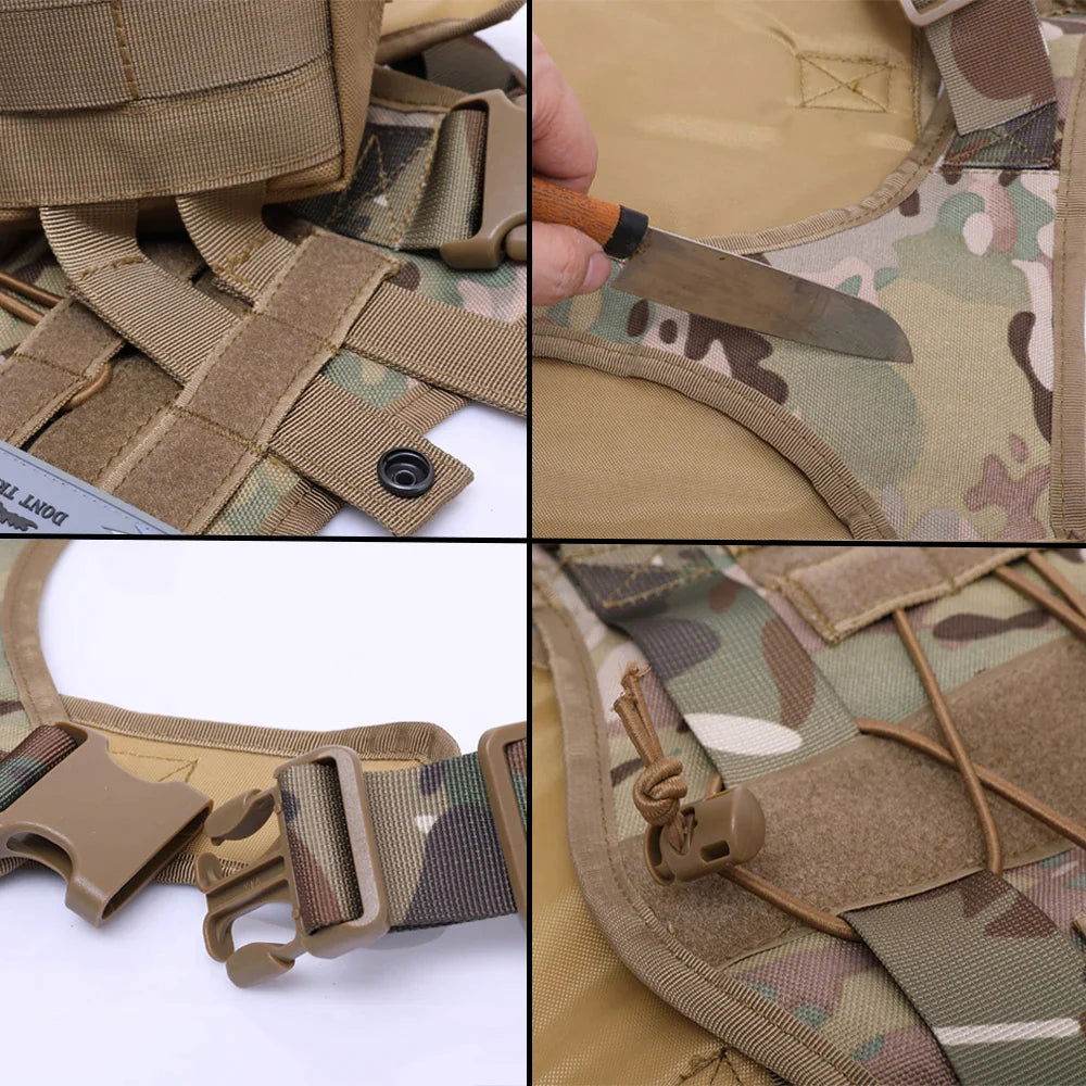 Hundegeschirr Trainingsweste Leine Jagd Training TRENDMOPS TACTICOAT - Trendmops