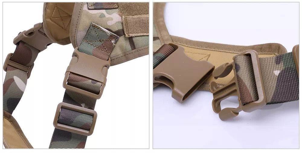 Hundegeschirr Trainingsweste Leine Jagd Training TRENDMOPS TACTICOAT - Trendmops