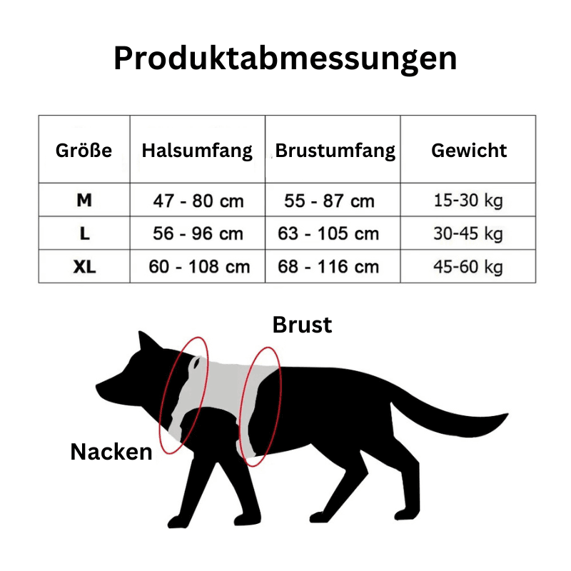 Hundegeschirr Trainingsweste Leine Jagd Training TRENDMOPS TACTICOAT - Trendmops