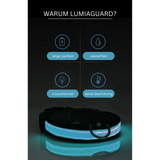 Hundehalsband blinkend USB Batterie TRENDMOPS LUMIAGUARD - Trendmops