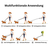 Hundeleine Freihandleine Nylon freihändig TRENDMOPS GASSIWALKER - Trendmops