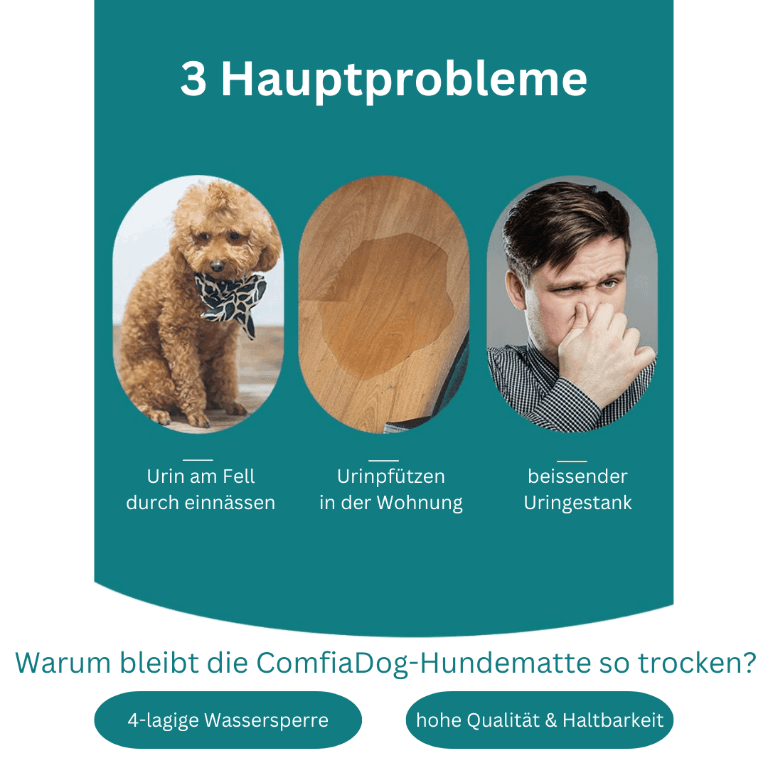 Urinmatte Hundematte Inkontinenz Urin Welpen TRENDMOPS COMFIADOG - Trendmops