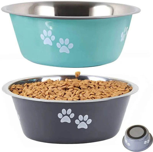 Hundenapf Fressnapf Napf Edelstahl Hunde TRENDMOPS SNACKWELL - Trendmops