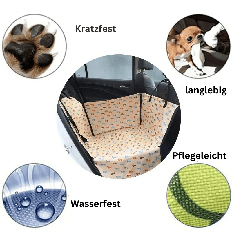Hundesitz Auto Hunde Sicherheit Autofahrt TRENDMOPS SECURANA - Trendmops