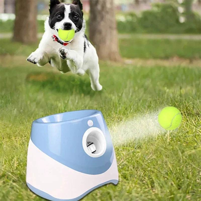 Ballwurfmaschine Hundespielzeug 6 Bälle TRENDMOPS BALLFLY - Trendmops