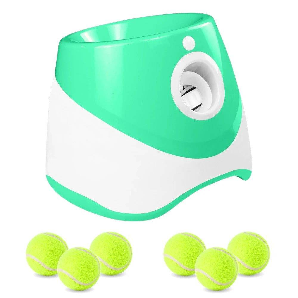Ballwurfmaschine Hundespielzeug 6 Bälle TRENDMOPS BALLFLY - Trendmops