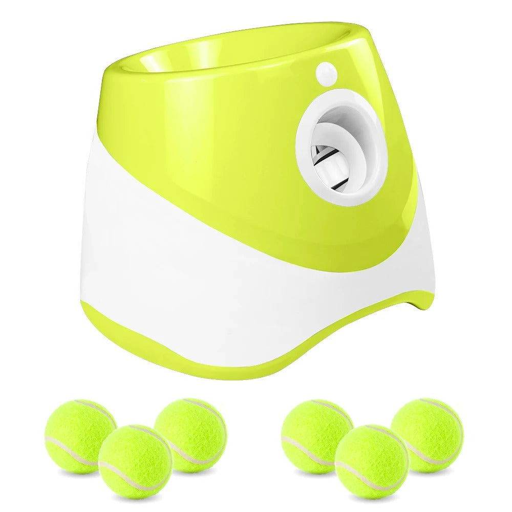 Ballwurfmaschine Hundespielzeug 6 Bälle TRENDMOPS BALLFLY - Trendmops