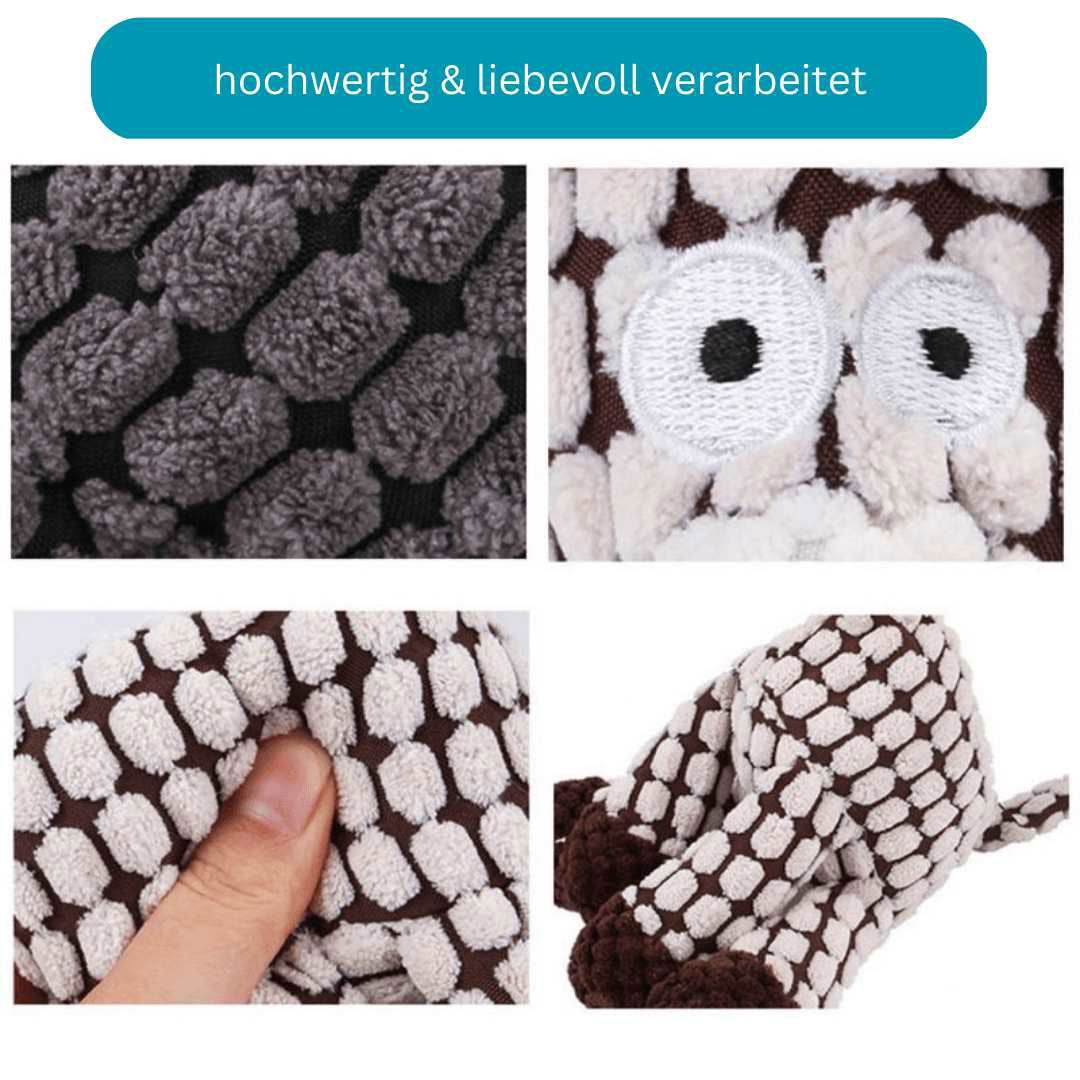 Kauspielzeug Hundespielzeug quietschen kauen Seil TRENDMOPS CHEWYDOG - Trendmops