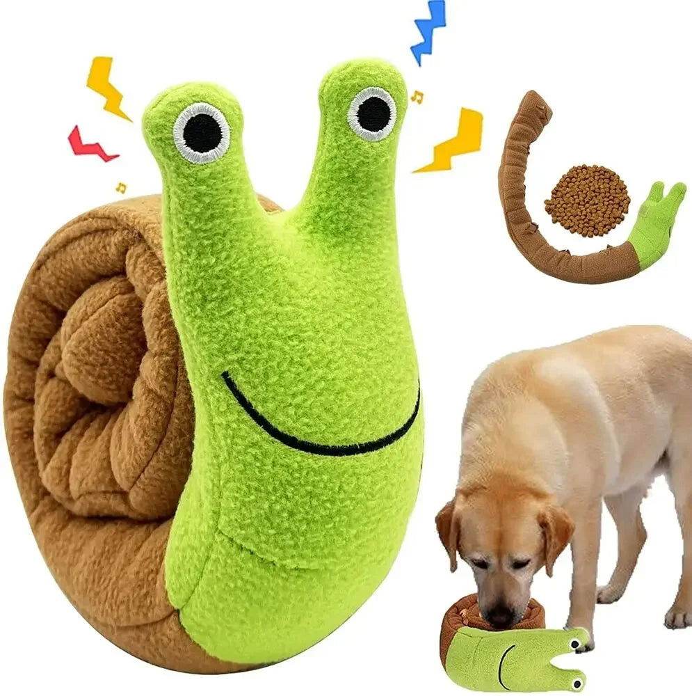 Hundespielzeug Intelligenz schnüffeln Schnecke TRENDMOPS QUEEKYSNAIL - Trendmops