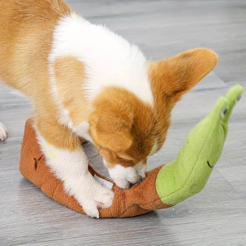 Hundespielzeug Intelligenz schnüffeln Schnecke TRENDMOPS QUEEKYSNAIL - Trendmops