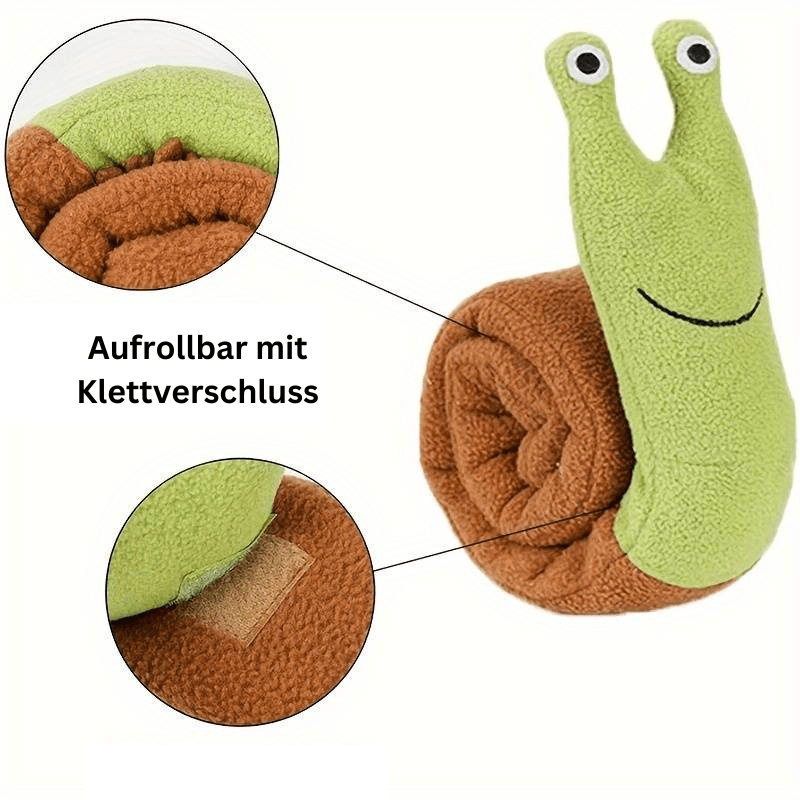 Hundespielzeug Intelligenz schnüffeln Schnecke TRENDMOPS QUEEKYSNAIL - Trendmops