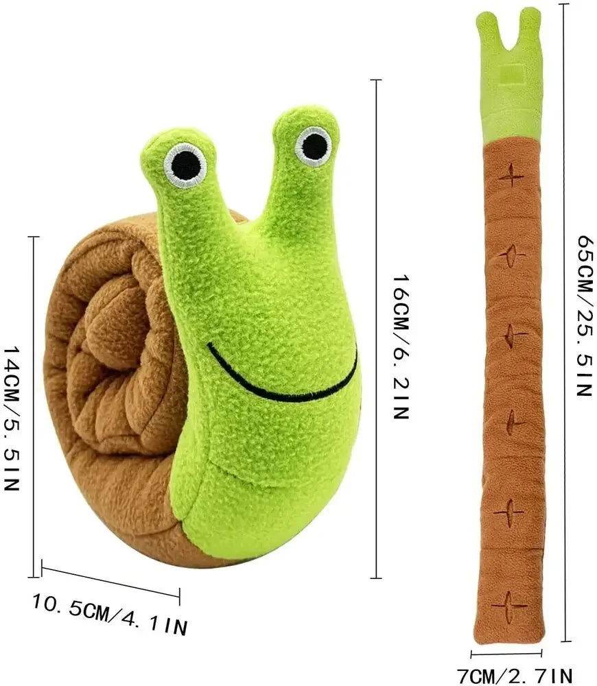 Hundespielzeug Intelligenz schnüffeln Schnecke TRENDMOPS QUEEKYSNAIL - Trendmops