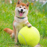 Hundespielzeug XXL Tennisball robust TRENDMOPS GIGABALL - Trendmops