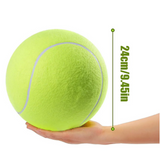 Hundespielzeug XXL Tennisball robust TRENDMOPS GIGABALL - Trendmops