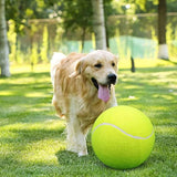 Hundespielzeug XXL Tennisball robust TRENDMOPS GIGABALL - Trendmops