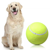 Hundespielzeug XXL Tennisball robust TRENDMOPS GIGABALL - Trendmops