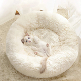 Katzenbett  Donut rund Plüsch TRENDMOPS FLUFFYISLAND - Trendmops