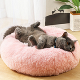 Katzenbett  Donut rund Plüsch TRENDMOPS FLUFFYISLAND - Trendmops