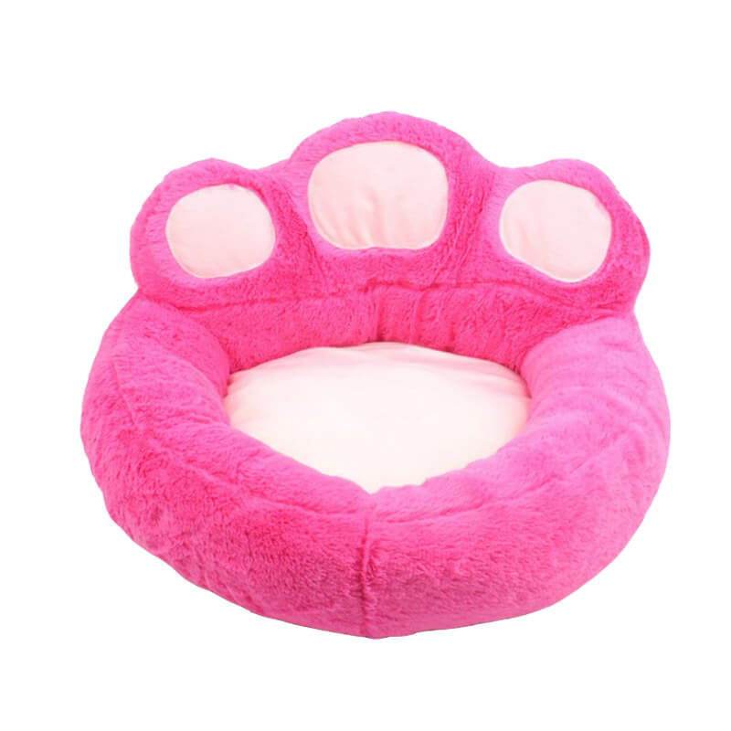 Katzenbett Tatze Pfote rund Plüsch TRENDMOPS KUSCHELTATZE - Trendmops