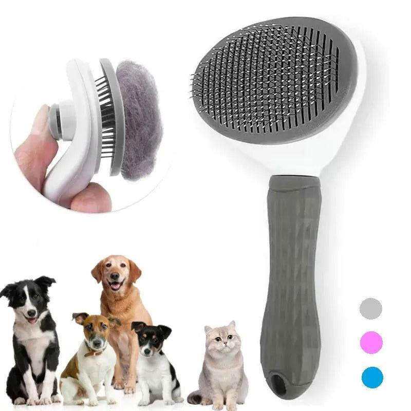 Fellbürste Katzenbürste Hundebürste Fell Enthaarung TRENDMOPS SAMTFELL - Trendmops