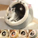 Katzenhöhle Katzenbett kuschelig Plüsch TRENDMOPS CUDDLECAT - Trendmops