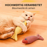 Katzenspielzeug Fisch Katzenminze robust TRENDMOPS KUSCHELFISCH - Trendmops