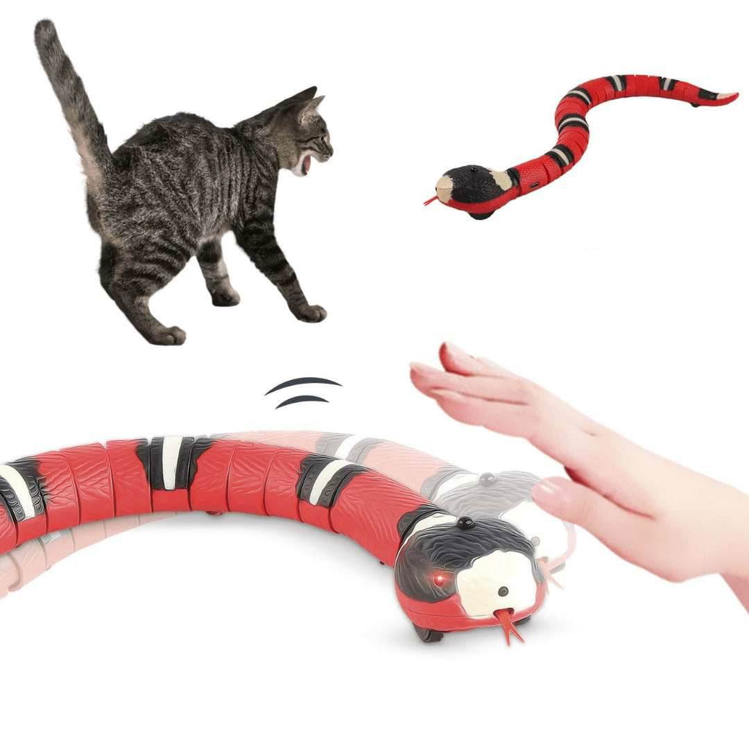 Katzenspielzeug interaktiv Schlange USB TRENDMOPS INTELLYSNAKE - Trendmops