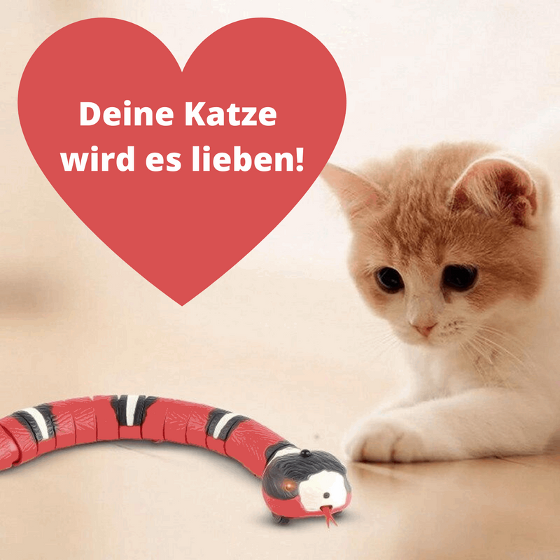 Katzenspielzeug Schlange interaktiv USB TRENDMOPS INTELLYSNAKE - Trendmops