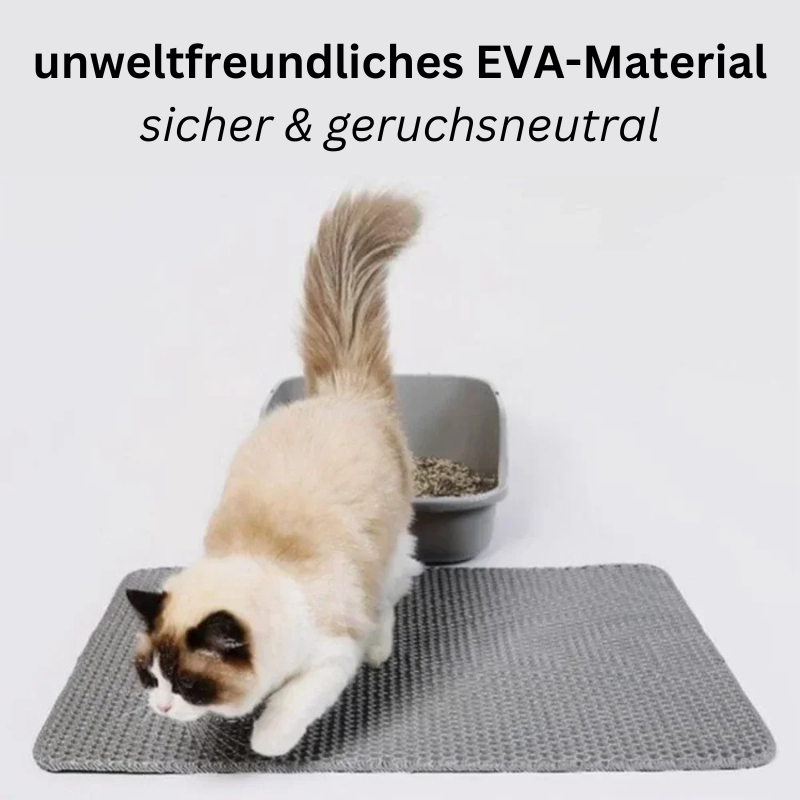 Katzenstreu-Matte Unterlage Sauberkeit Katze TRENDMOPS LITTAWAY - Trendmops