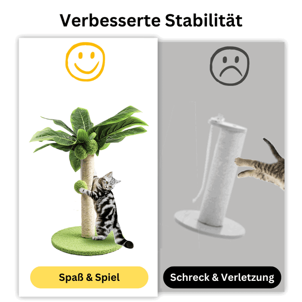 Kratzbaum Palme Katzen Krallen TRENDMOPS FUNNYPALM - Trendmops