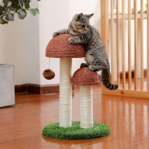 Kratzbaum Pilz Katzen Krallen TRENDMOPS FUNKYMUSHROOM - Trendmops