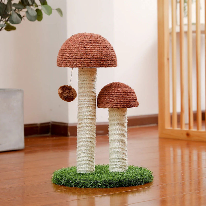 Kratzbaum Pilz Katzen Krallen TRENDMOPS FUNKYMUSHROOM - Trendmops