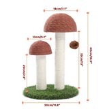 Kratzbaum Pilz Katzen Krallen TRENDMOPS FUNKYMUSHROOM - Trendmops