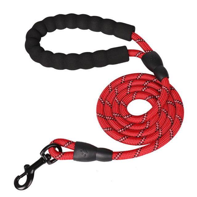 Reflektierende Hundeleine 3 Meter Sicherheit TRENDMOPS DOGREFLECT - Trendmops