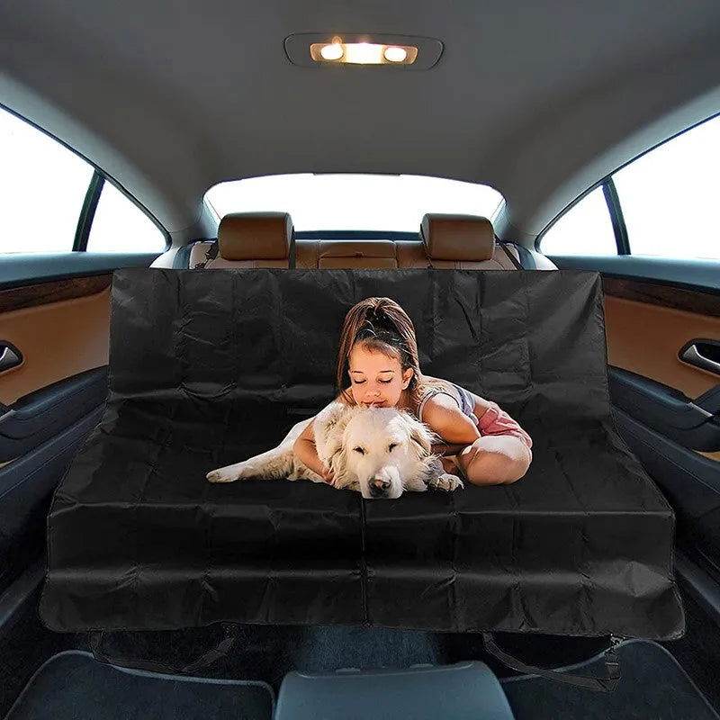 Schonbezug Auto Hund Rücksitz wasserdicht TRENDMOPS TRIVALINO - Trendmops