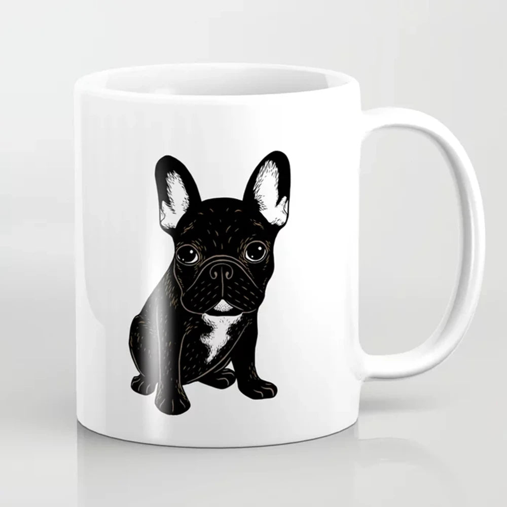 Kaffeetasse Bulldogge Keramik 350ml TRENDMOPS BULLDOGCUP