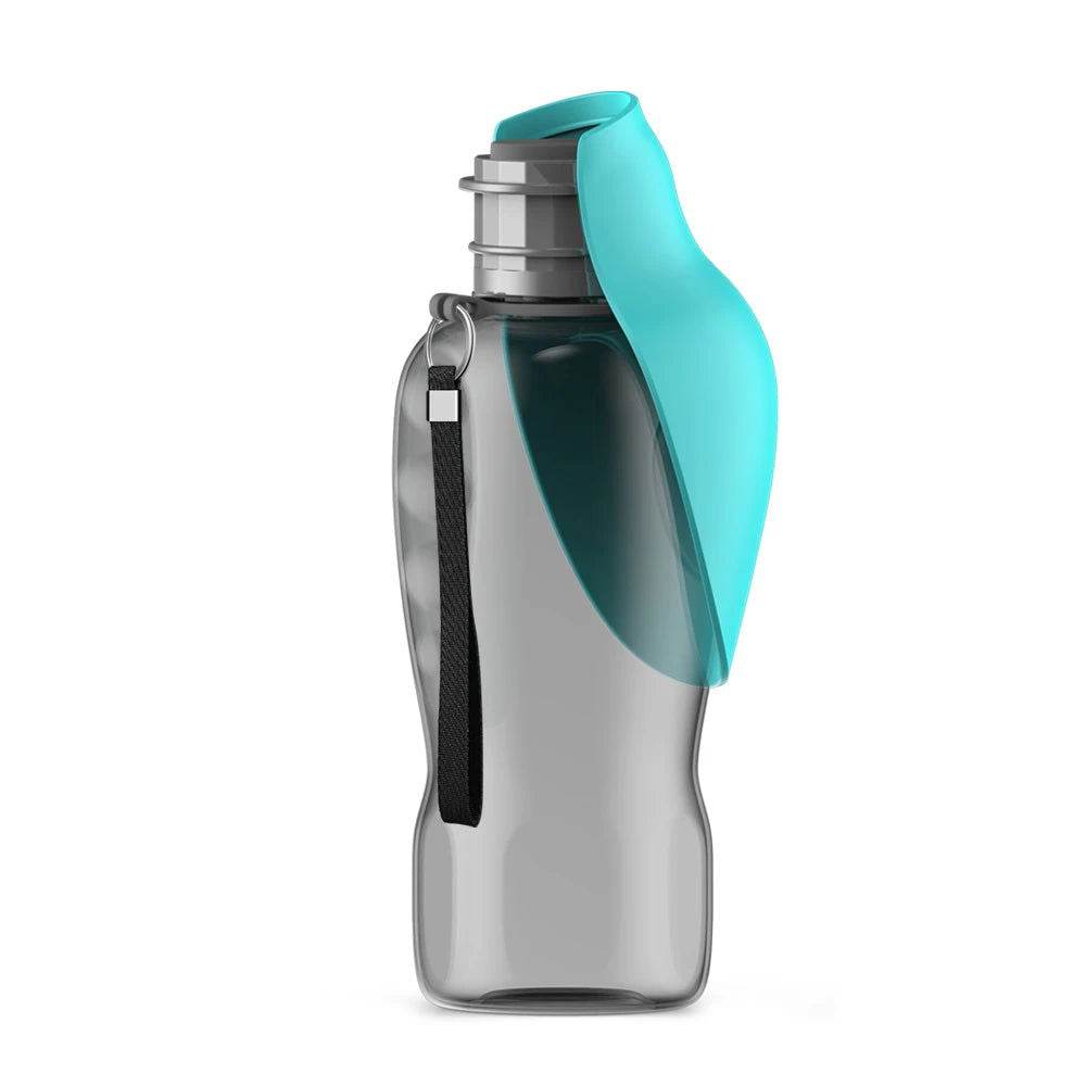 Hundetrinkflasche Wasserspender Hunde Katzen 800ml TRENDMOPS AQUANELLA - Trendmops