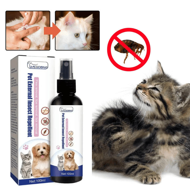 Spray Zecken Flöhe Hunde Katzen TRENDMOPS FELLPURA - Trendmops