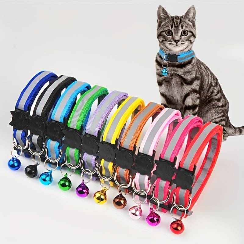 TRENDMOPS COLLARINA - Reflektierendes Katzenhalsband mit Glocke