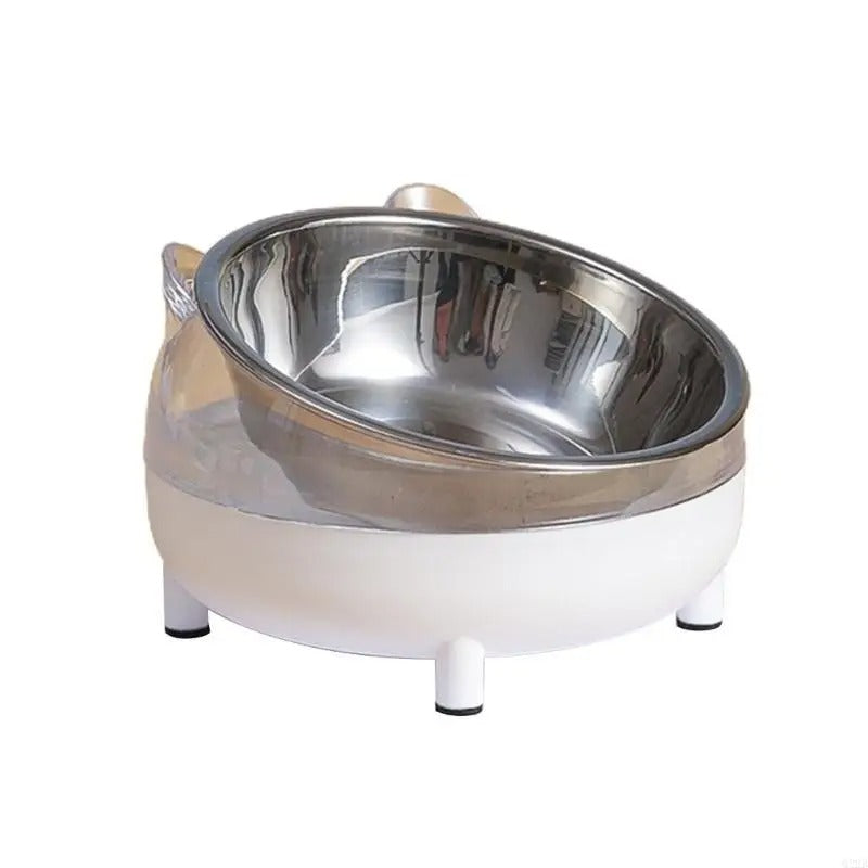 Erhöhter Futternapf Katzen Edelstahl TRENDMOPS FEEDYBOWL